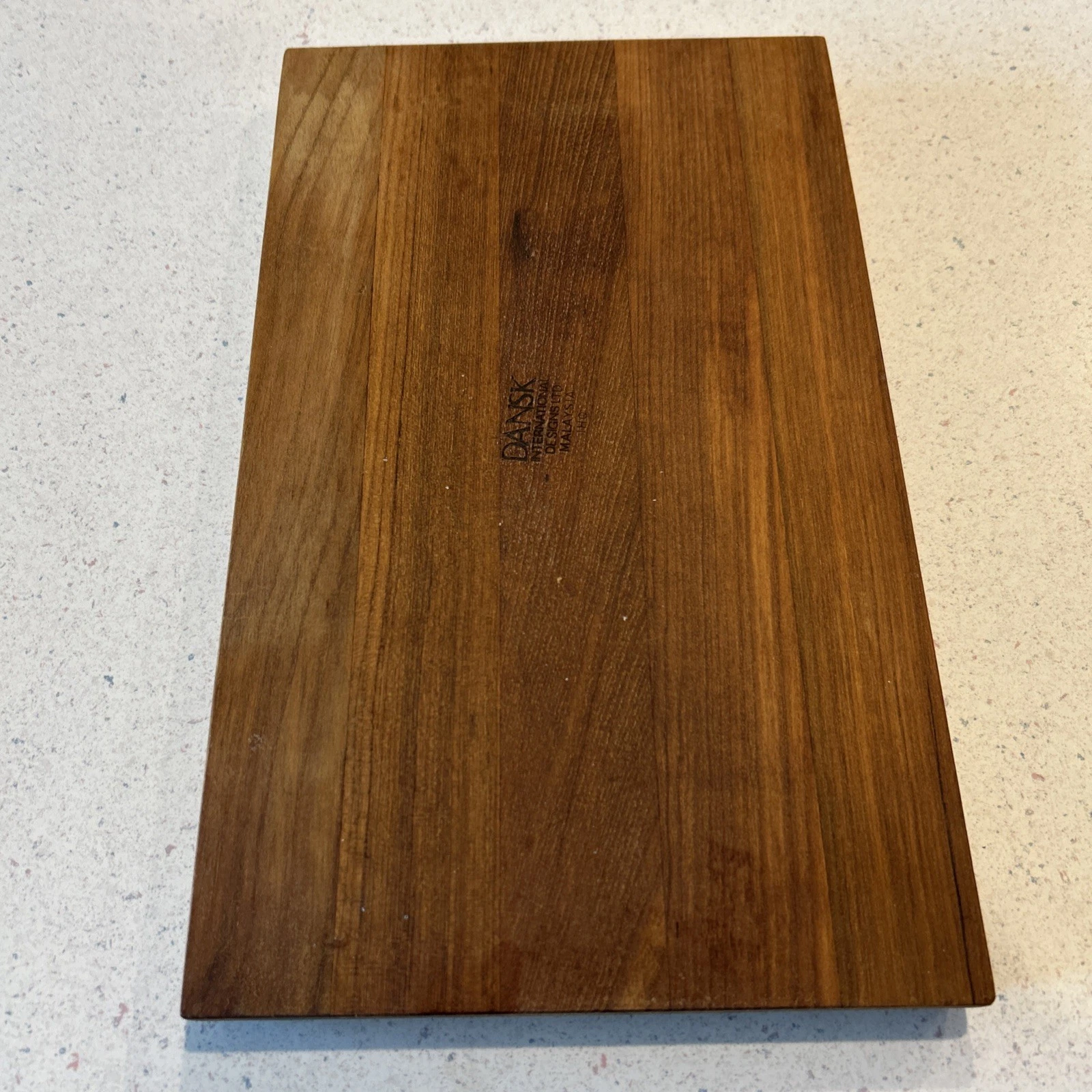 Vintage Teak Wood DANSK Lattice Trivet MCM Solid Teak Kitchenware Beautiful - product detail image 2
