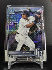 A281 - 2025 Bowman Draft Chrome Mega Mojo Refractor #BDC-114 Dean Moss Tigers