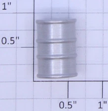 American Flyer 42300-23 / PA13A021 S Large Aluminum Oil Drum (1)