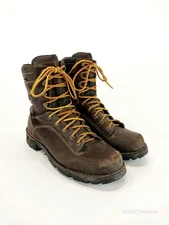 Danner Quarry 8" Mens Size 13 D Brown Leather Goretex Work Boots 17305