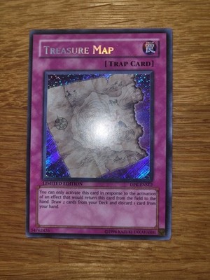 YuGiOh Treasure Map DPK-ENSE2 Secret Rare Limited Edition English