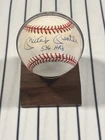 Mickey Mantle Signed 536 HR's Bobby Brown Baseball Howard's COA Yankees Auto