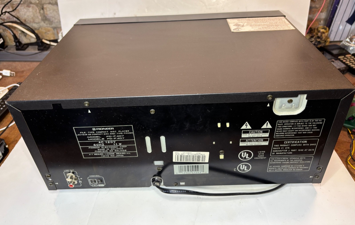 Pioneer PD-F407 CD Changer for sale online | eBay