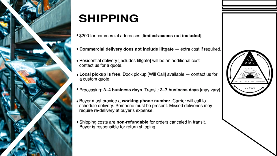 2013 2015 LEXUS ES350 REAR BUMPER COVER WITH SENSOR HOLES Foto 4 de 4