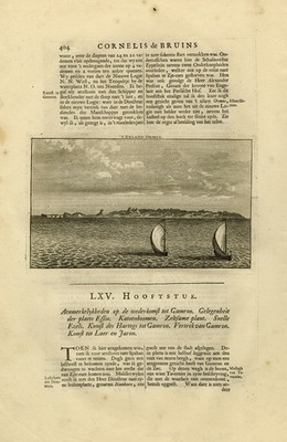 Antique Print-Topography-Hormuz island in Street of Hormuz-Iran-De Bruyn-1711