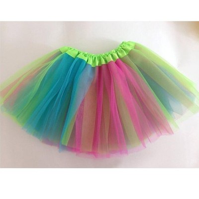 RÄUMUNGVERKAUF B32 Kinder Tütü Ballettrock Tüllrock Ballettkleid Petticoat Tutu