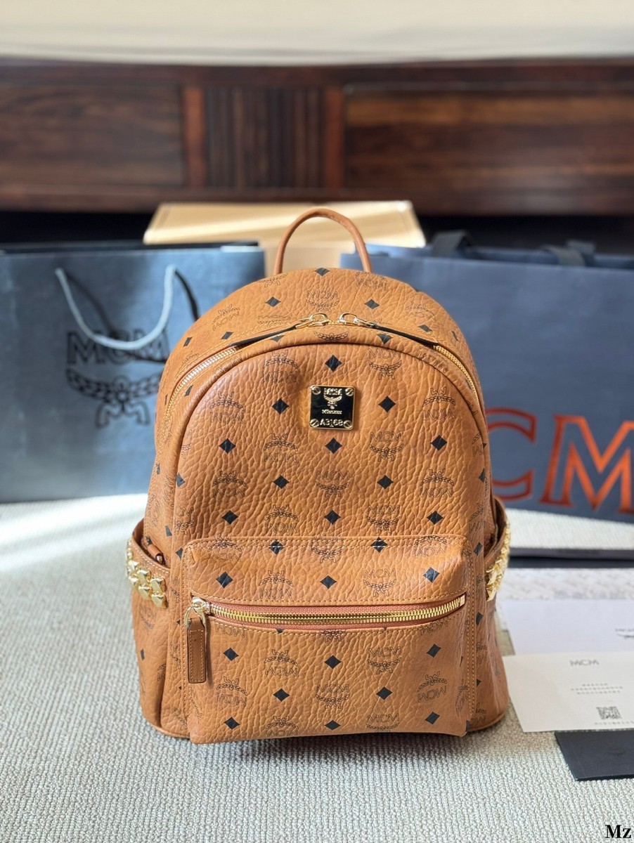 Mini Backpack Mcm Brown Backpack Shoulder Bag Mcm Mini Backpack
