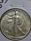 1937-D WALKING LIBERTY HALF DOLLAR. MS/ BU.HIGH RATED