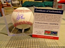 Robert Stephenson Signed Official California League Baseball Angels PSA/DNA