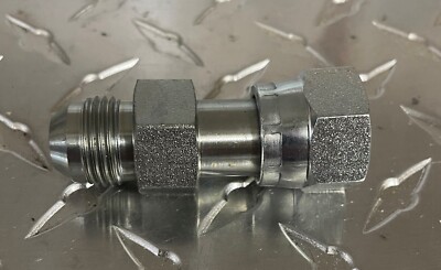 FS6504-04-04  Hydraulic Adapter 1/4'' ORFS X 1/4'' JIC Fitting