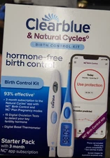 Clearblue Natural Cycles Hormone-Free Birth Control Kit w/App Subscription 4/27