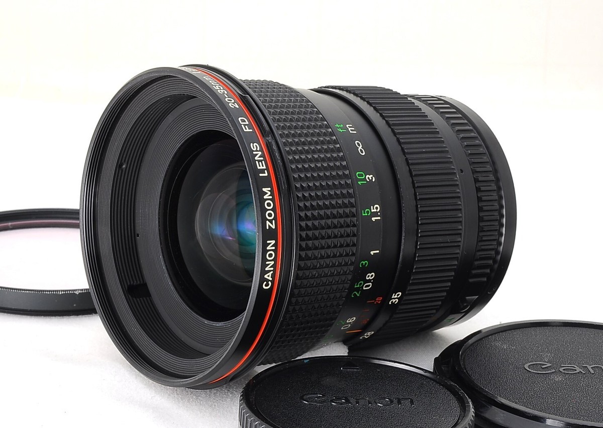 Canon [Lens Near Mint] Zoom FD 20-35mm F/3.5 L NFD Lens With 