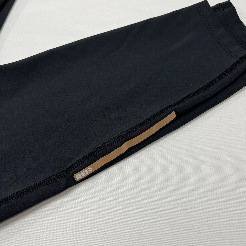 Leggings de compresión REI CO-OP para mujer pequeños (22x26”) senderismo correr, negros Foto 2 de 4