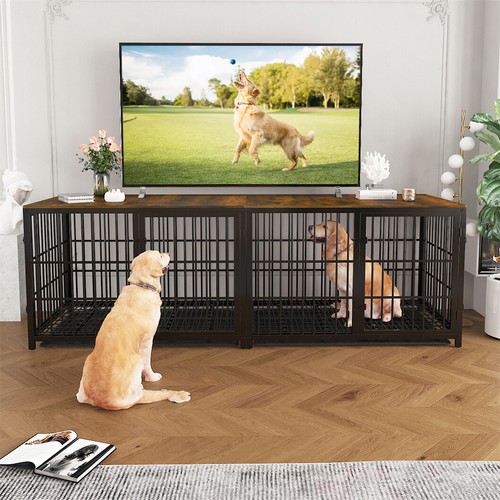 Stabil Hundebox XXL Gitterbox Hundekäfig STAHL Drahtkäfig Resiebox Transportbox - Bild 12 von 26