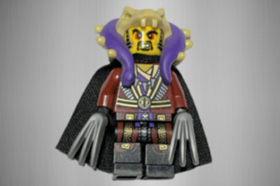 Lego  Minifigur njo126, Ninjago Tournament of Elements, Chen Cape Krallen Waffe