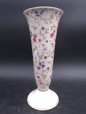Vase Alfza Juwel collectible porcelain vase German Floral Design Vintage