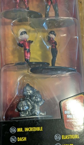 2018 Nuevo Jada Incredibles 2 Nano Metalfigs Disney Pixar 5 piezas - Imagen 7 de 7