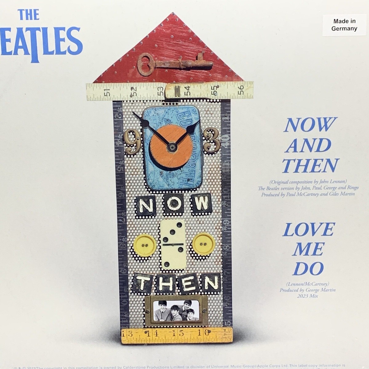 The BEATLES Now and then　12inch RED The Beatles “Now And Then” Target 12” Red Vinyl Exclusive