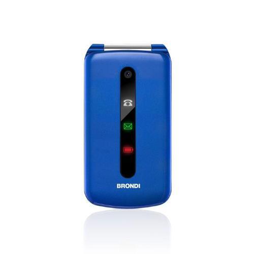 Brondi President Dual Sim 3" Clamshell 32GB Italia Blu/Viola-image