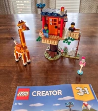 LEGO Creator 3-in-1 #31116 - Safari Wildlife Tree House Complete