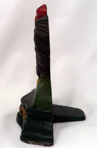 Vintage Heavy Metal Rooster Doorstop or Paperweight or Book End - Picture 2 of 4