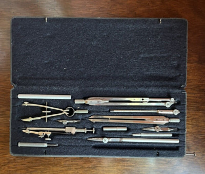Prazision Ecobra Drafting/Compass Set Vintage