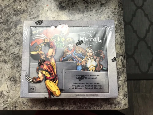 Marvel Xmen Metal Universe Trading Cards Upper Deck 2021 Sealed Hobby Box New