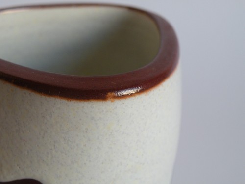 JAAP RAVELLI VASE Studiokeramik Made in Holland 11cm - Picture 4 of 8