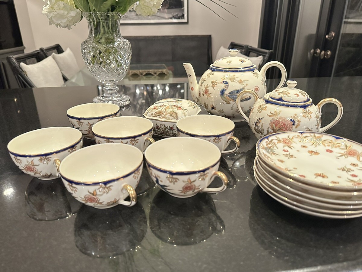 食器 ZSOLNAY HUNGARY Zsolnay Hungary 17-piece Hand Painted Fine Porcelain
