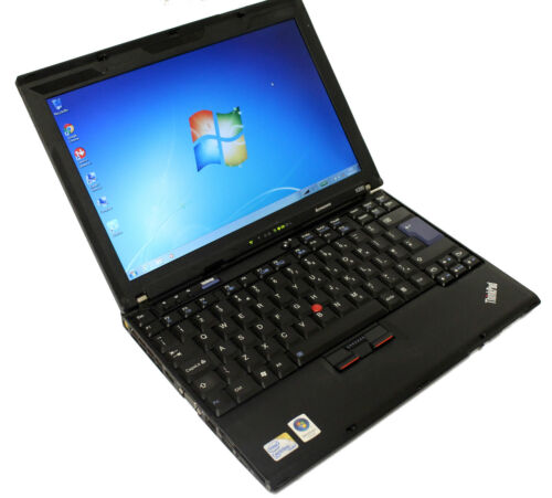 lenovo thinkpad windows 7 intel core 1.69Ghz 2GB 2.0 60GB WIFI 12.1 rojo - Imagen 3 de 11