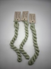 Silk and Ivory Needlepoint Yarn 28.8 Yd New Lot Of 3 Celery Color 3