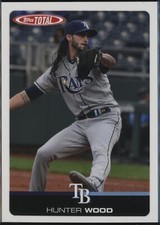 Hunter Wood 2019 Topps Total #108 Tampa Bay Rays