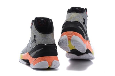 UNDER ARMOUR CURRY 2 FORGING IRON SHARPENS SC30 GREY ORANGE