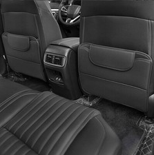 Car Seat Back Protector Cover Kid Kick Mat Clean Anti-Dirt Mud W/Storage Bags x2