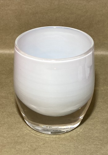 Glassybaby " CRESCENT MOON ” Votive Candle Holder New In Original Packaging. - Picture 9 of 12