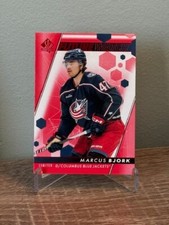 2022-23 Upper Deck SP Autentic Future Watch Marcus Bjork #173 Blue Jackets