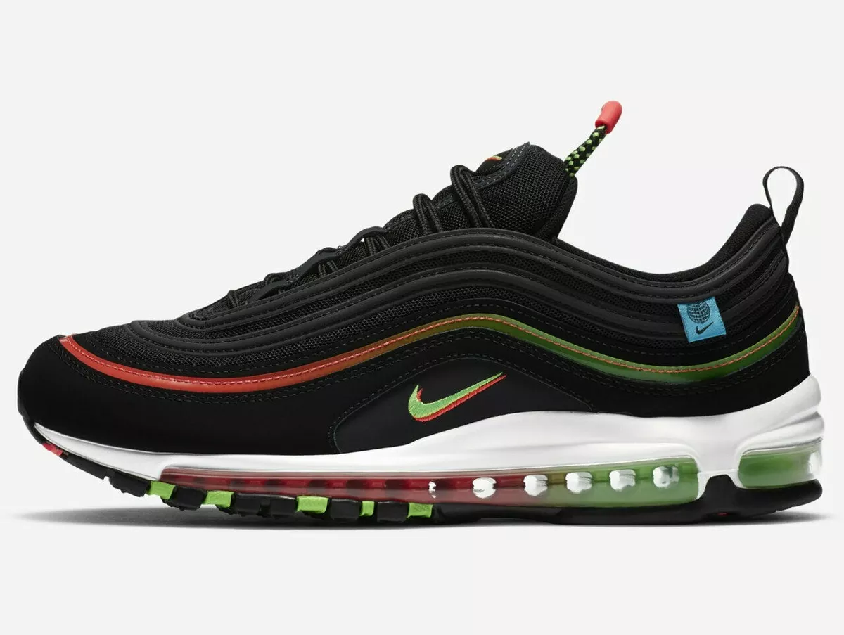 Nike Air Max 97 CZ5607-001 Retro Pack Green Red OG White QS | eBay