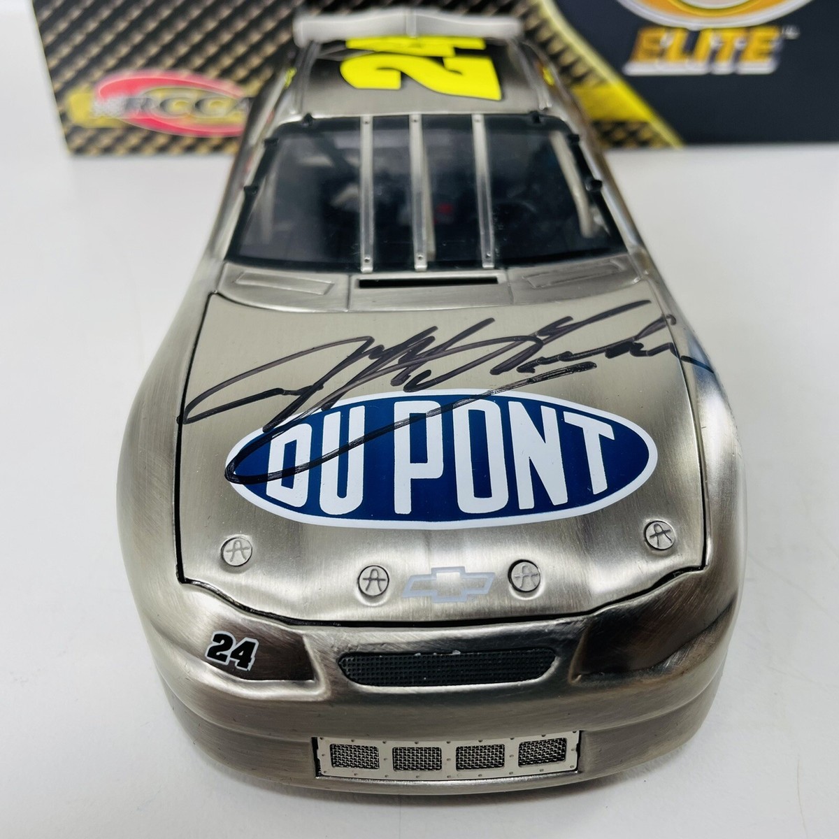 Jeff Gordon #24 Test Car 2000 Monte Carlo 1:24 Elite RCCA Diecast
