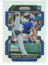 2022 Panini Prizm Baseball Tier II Silver Prizm #153 Manuel Rodriguez RC (Cubs)