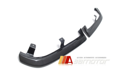 Carbon Fiber DAMD Style Rear Bumper Extension Set fits Mitsubishi EVO 4 5 6 CP9A