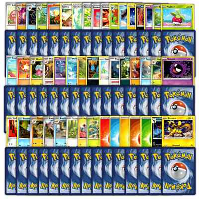 100 verschiedene deutsche Pokémon Karten | 10x Holo & Reverses | Original