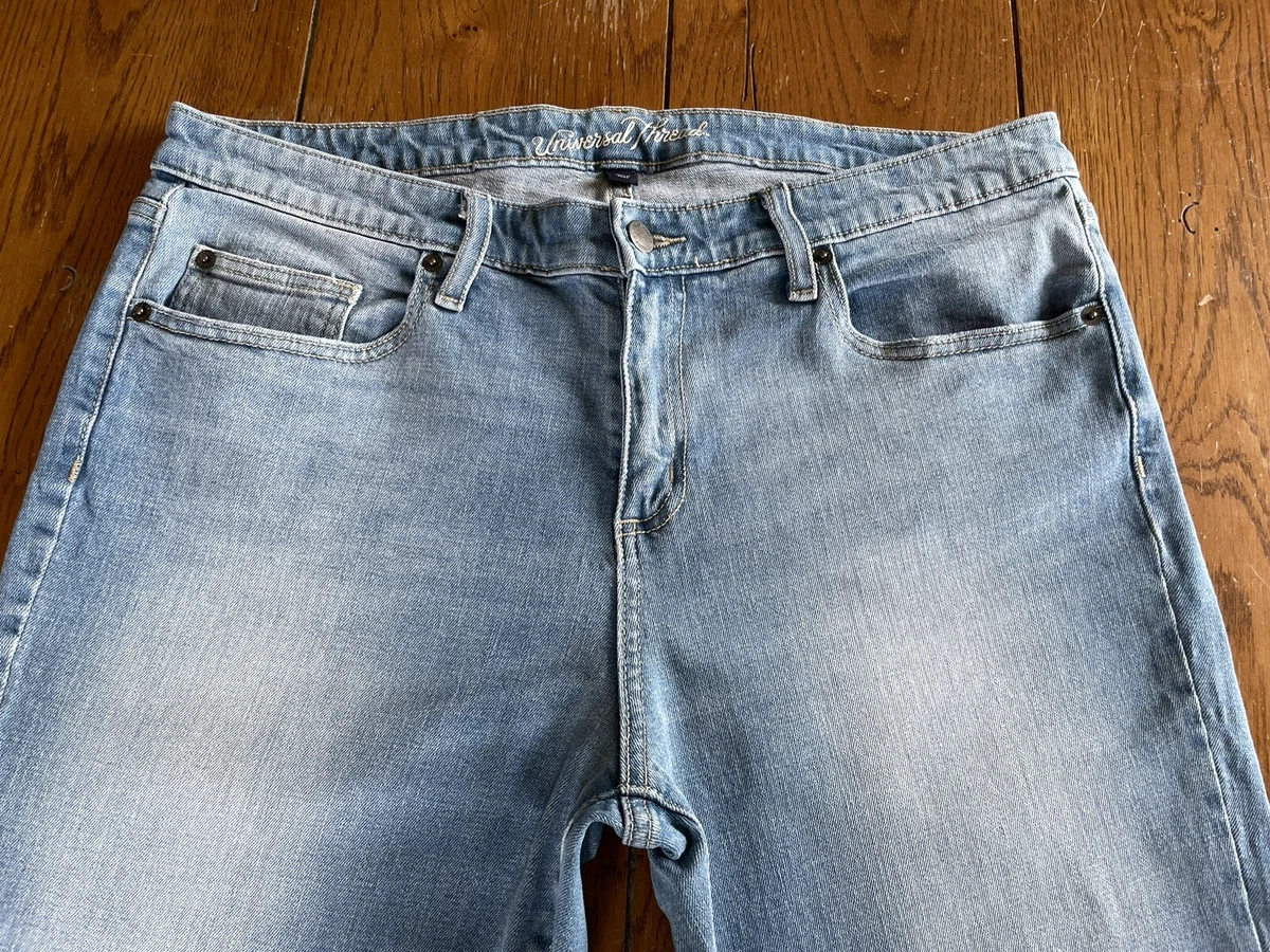 Women s Universal Thread Distressed Mid Rise Boyfriend Crop Jeans