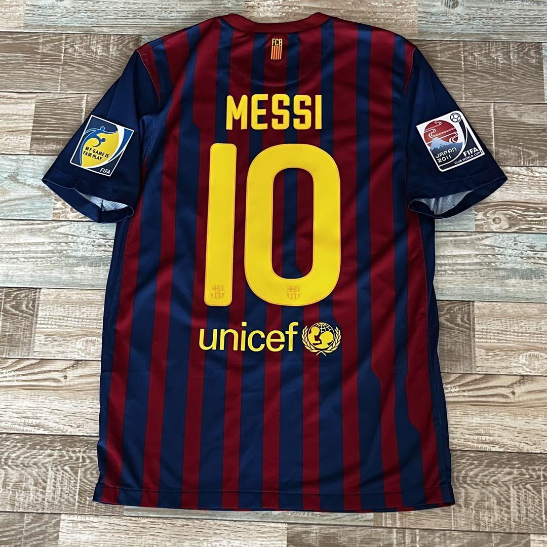 Vintage Lionel Messi FC Barcelona 11/12 CWC Home Size S Nike Vintage Lionel Messi FC Barcelona 11/12 CWC Home Size S Nike