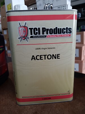 TCI ACETONE 100% VIRGIN SOLVENT 