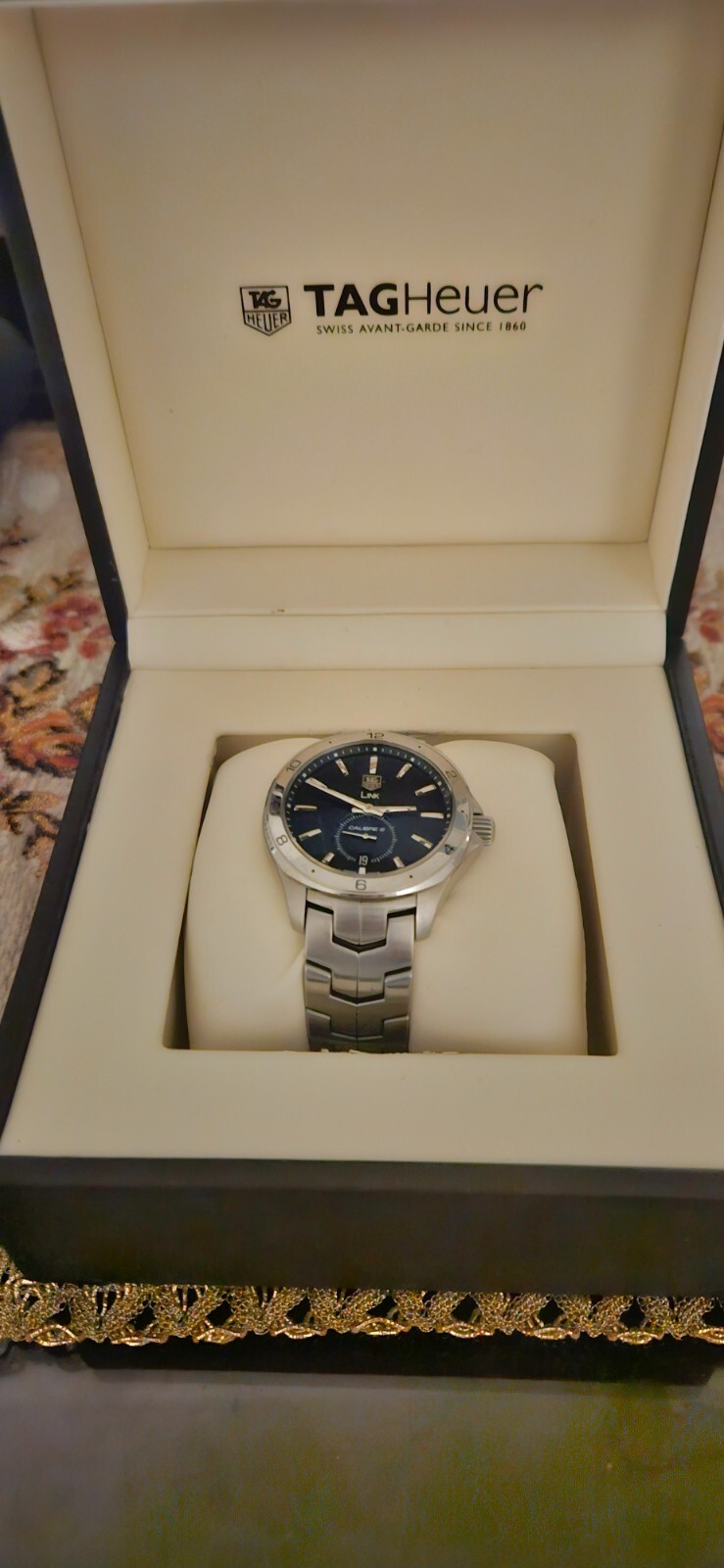 TAG Heuer Link Men's Black Watch - WAT2110