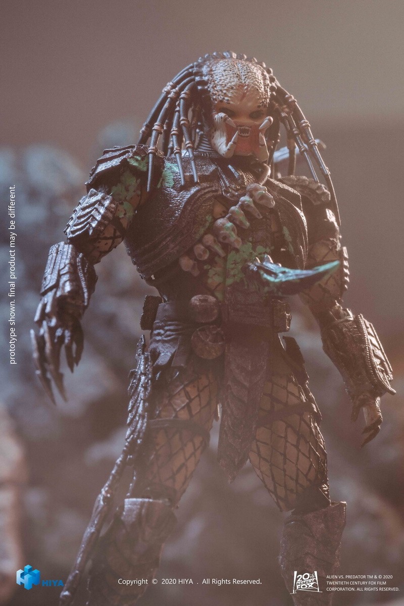 Hiya Toys LP0073 AVP Alien VS Predator Final Battle Scar