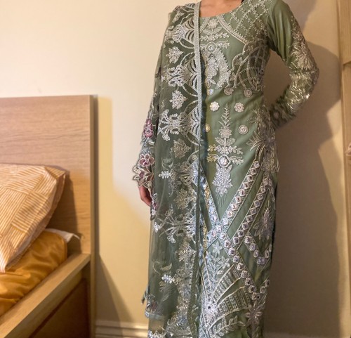 costume asiatique vert menthe inspiré Maria b  - Photo 1/6