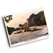 A4 PRINT - Vintage Scotland - Garrion Bridge, River Clyde, Larkhall (b)