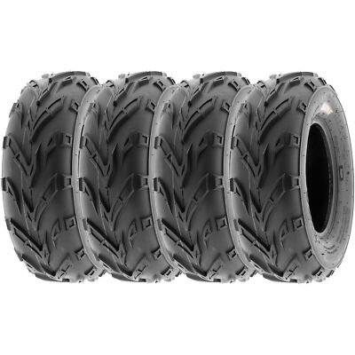 Set of 4 SUNF ATV UTV Tires 16x7-8 16x7x8 Mud Sand Muddy Sandy 6 PR - A004