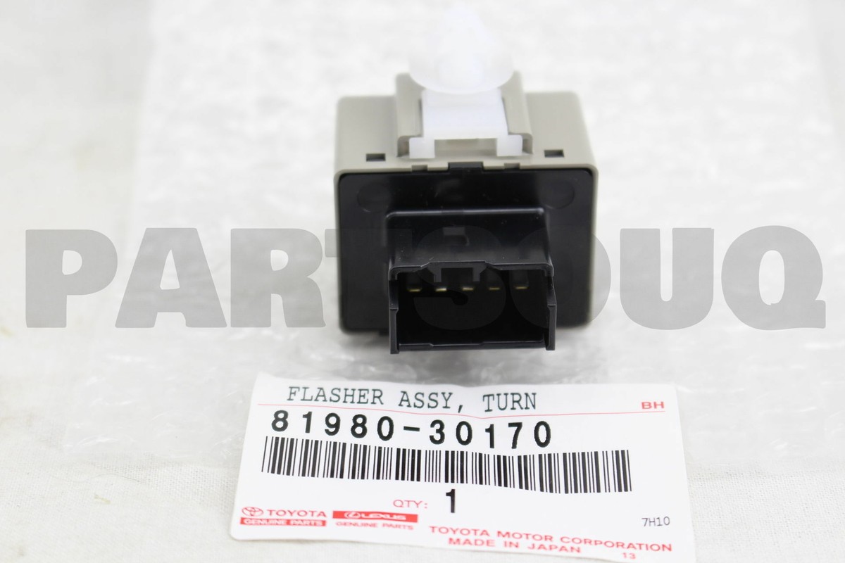 8198030170 Genuine Toyota FLASHER ASSY, TURN SIGNAL 81980-30170 | eBay